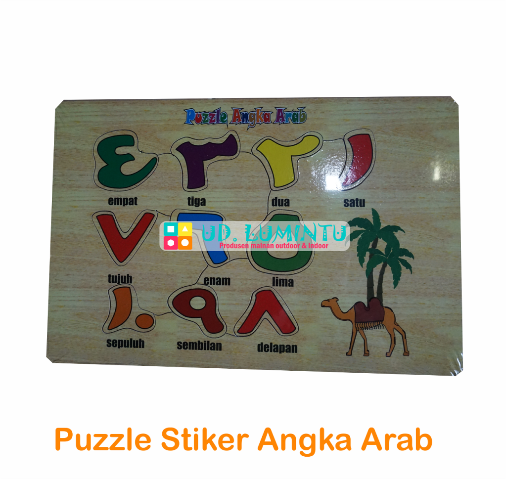 Puzzle Angka Arab